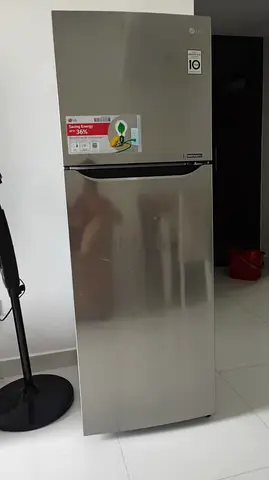 LG Refrigerator Gross Capacity 402 L  Net Capacity 347 kW GN-B402SQCB Grey FREE DELIVERY  WARRANTY