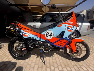 2009 KTM 990 Adventure. Engine rebuild at KTM