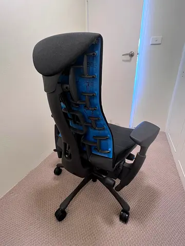 Herman Miller Embody Chair | Logitech Blue