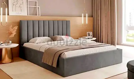 Modern Queen Bed with Sleek Design