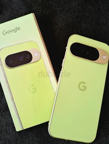 Google Pixel 10 in lemongrass color