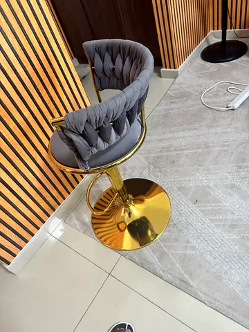 Cafe chair, Bar chair Dark grey