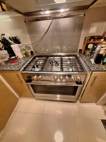 Bosch 90x60cm Top Gas Oven Electric Oven Cooker HSB738357M