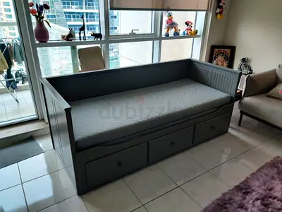 Ikea Day bed with two mettreses available in perfect condition