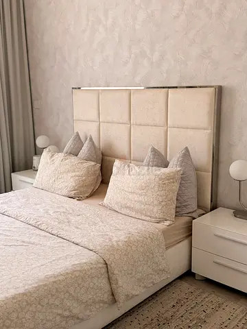 Elegant Bed Set with Cozy Pillows ( with the mattress )