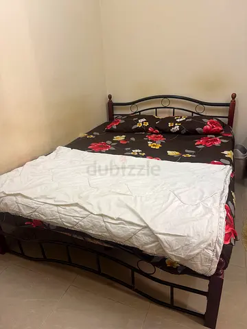Double Bed Frame with Mattress