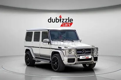 AED 6300/month | 2016 Mercedes-Benz G-Class G 63 AMG | GCC Specs | Ref#428273