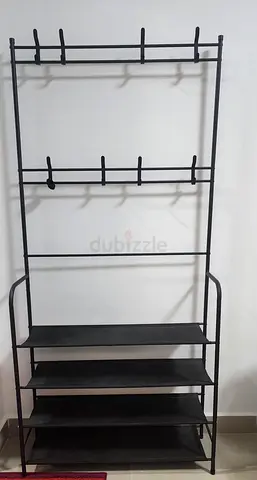 Coat Rack Shoe Rack,Storage Shelf