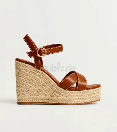 MANGO wedge sandals - NEW, size 39