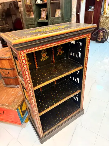 Stylish Vintage Wooden Bookcase