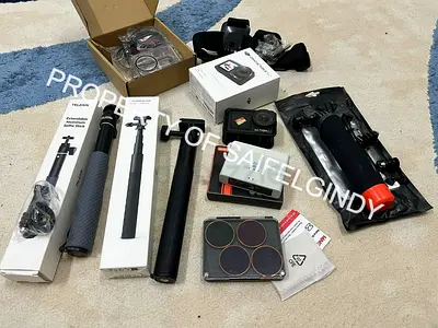 Perfect condition Used Dji Osmo Action 5 Pro camera with accessories