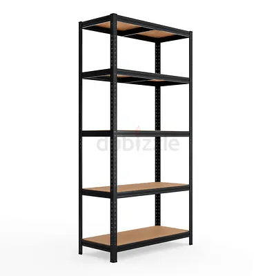 STEEL SLOT SHELF WITH PLAIN MDF BOARD 180*90*40CM