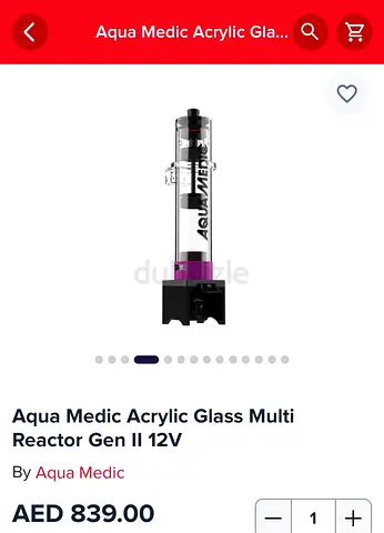 Aqua Medic Acrylic Glass Multi Reactor Gen II 12V