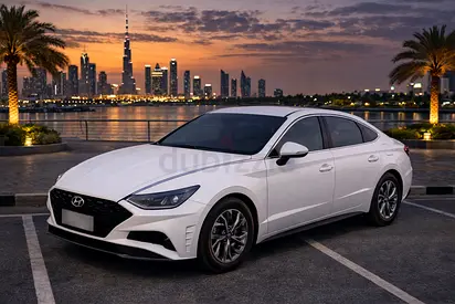 Hyundai Sonata 2022 – White – Excellent Condition