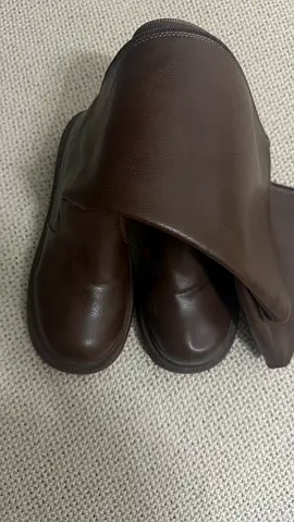 Stylish Brown Leather Ankle Boots