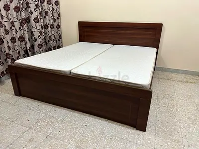 King Size Bed with Home Centre Mattresses