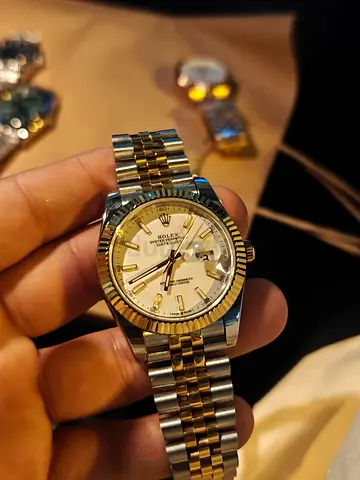 Men watch