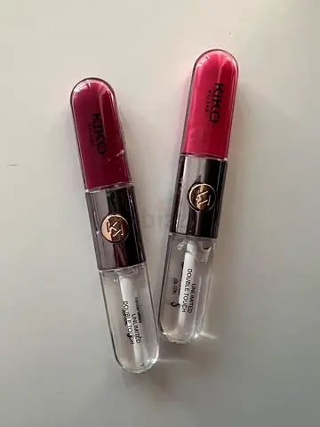 Brand new KIKO MILANO unlimited double touch Lip glosses