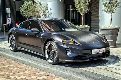AED 7141/month | 2021 Porsche Taycan  | GCC Specs | Ref#432166