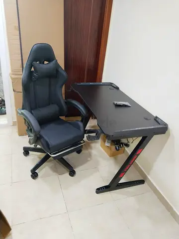 Gaming Desk and Chair Set