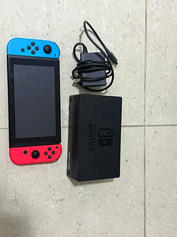 Nintendo Switch Console with Dock and Charger
