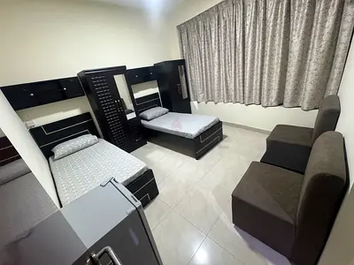 Nasser Towers, New 3 BHK Flat Fully Furnished Executive Sharing Room For Only 2 Persons..