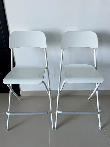 2 Ikea Barstools - white