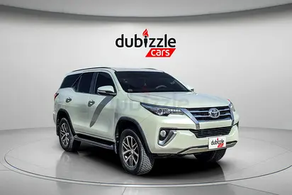 AED 1927/month | 2017 Toyota Fortuner  | GCC Specs | Ref#432467