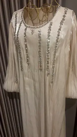 Elegant White Dress with Embellishments