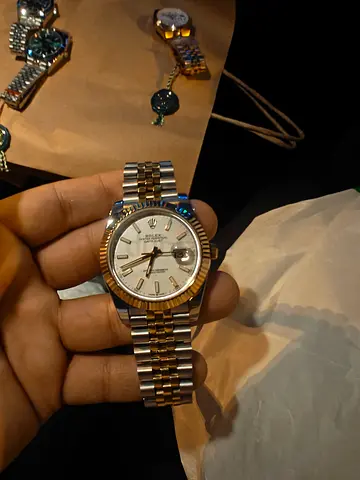 Men watch