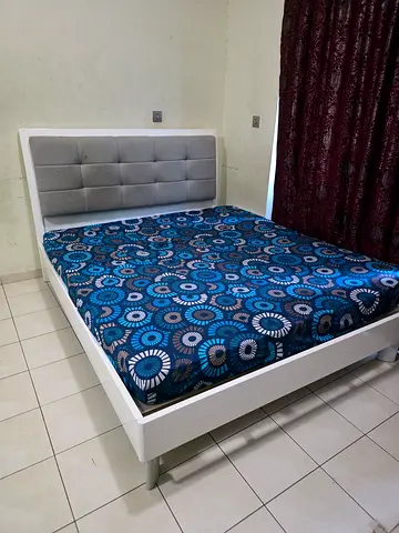 Stylish White Bed Frame