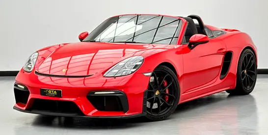 2020 Porsche 718 Spyder, 3 Years Porsche Warranty, Porsche Full Service History, GCC