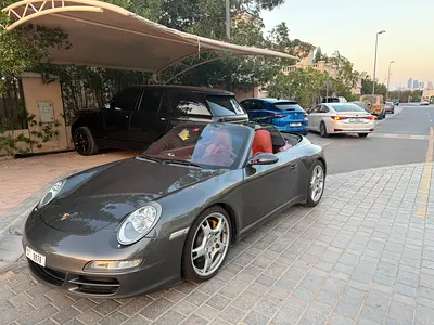 Accident-Free GCC 2007 Porsche 997.1 Carrera S Cabriolet – X51 Power Kit, Manual, 85k km