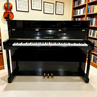 Excellent Yamaha Upright Piano - Big Sound, Compact Size!