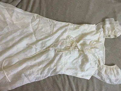 Elegant White Summer Dress