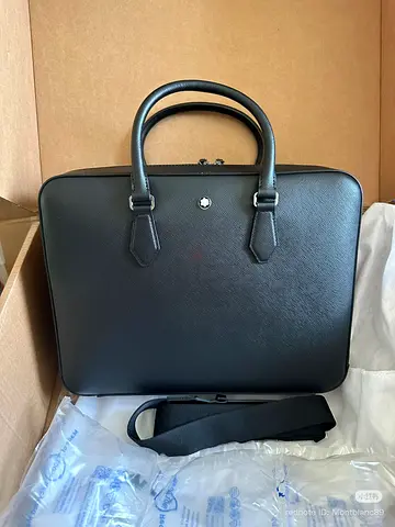 Montblanc laptop briefcase
