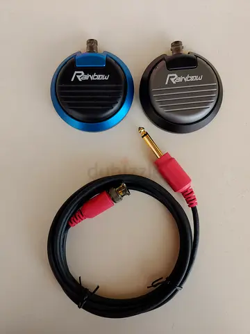 Rainbow paddles with cable