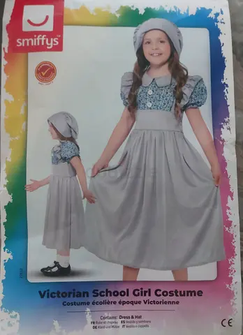 Victorian School Girl Costume (Still new)