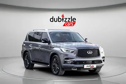 AED 2204/month | 2021 Infiniti QX80  | GCC Specs | Ref#397726