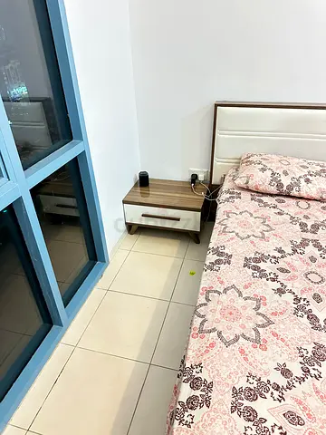 Stylish Bedside Table with Minimalist Design