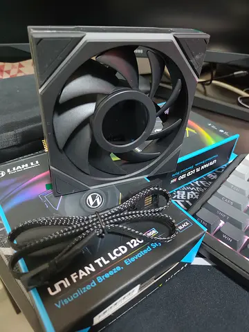 Lian li uni fan tl lcd 120 black