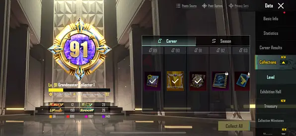 Pubg Heavy Account 91.3 Collection