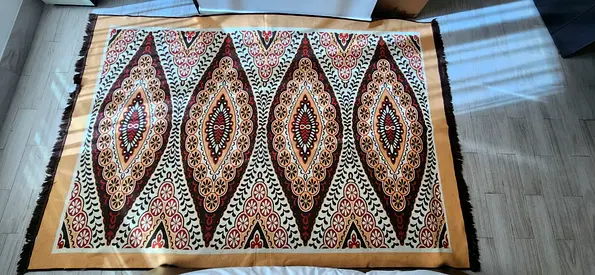 Beautiful Handwoven Decorative Carpet