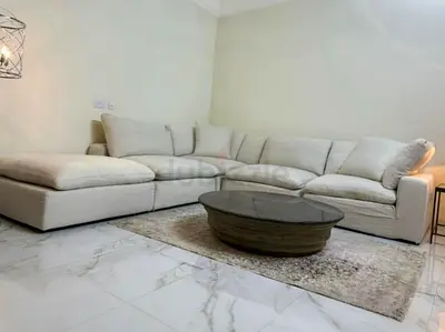 Excellent Condition Marina home lucious Ferther Filled Sofa