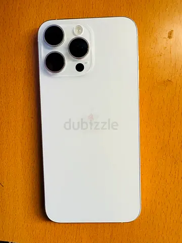 ‏ iPhone 15 Pro Max – 1TB – أبيض – ممتاز + داخل الضمان

للبيع آيفون 15 برو ماكس سعة 1 تيرا
اللون: