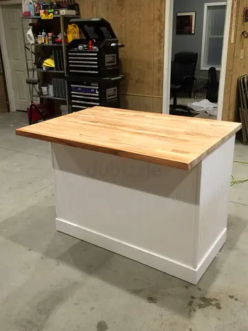 Bespoke MDF Kitchen Island in Premium Melamine Finish