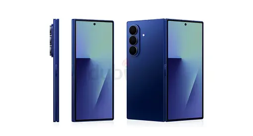Samsung Galaxy Fold 7 - Stunning Blue Color