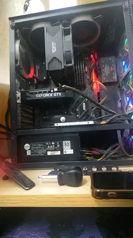 AMD RYZEN 5 3600 WITH 240HZ MONITOR AND 1660 SUPER 6GB Gaming pc