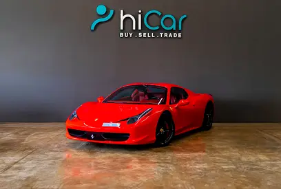 AED 499,950 • Cash • Ferrari 458 Spider • 1 Year Warranty