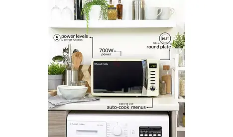 Microwave Russell Hobbs Worcester 700W Standard  - Cream ( Fix Price )